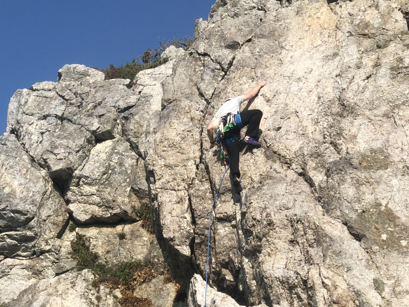 Lead Climbing, Gower